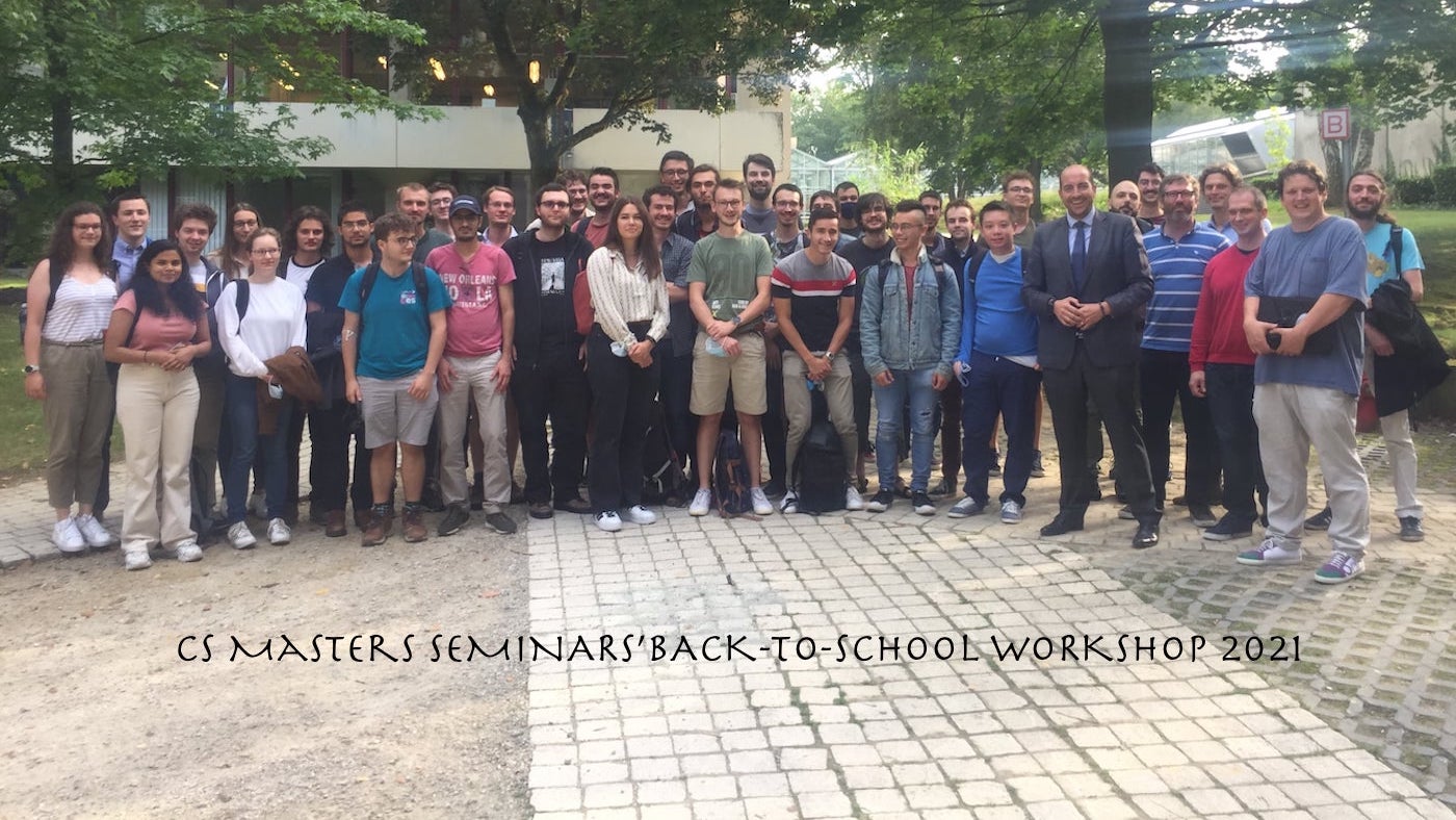 CS Masters seminars' back-to-school workshop 2021